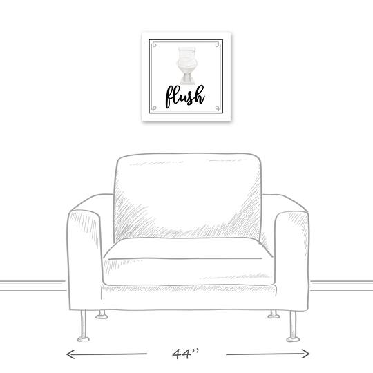 Flush 16" x 16" Canvas Wall Art